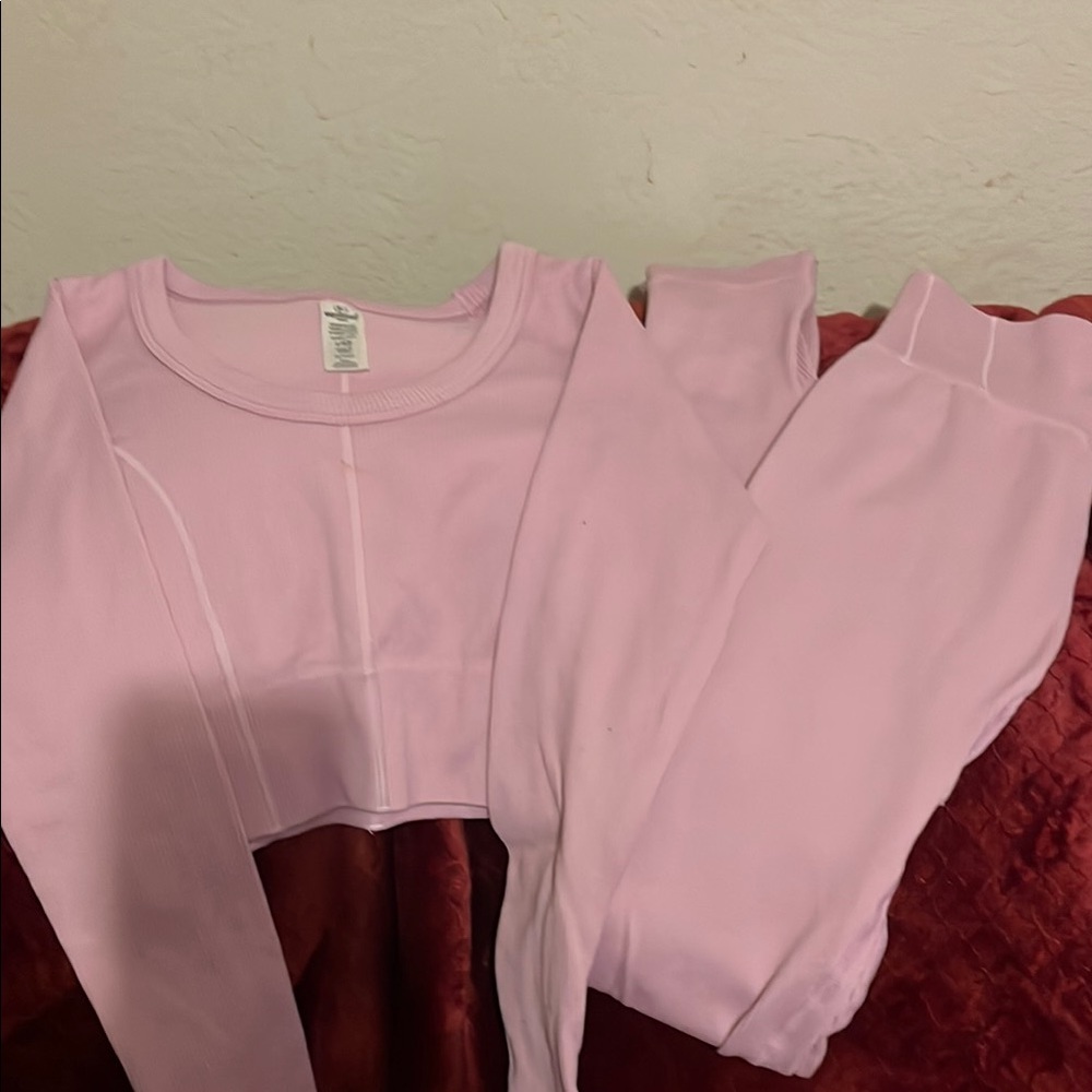 90 Degree By Reflex Blush Pink Top